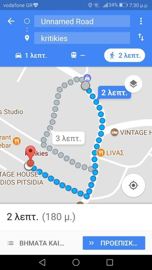 Kritikies1 Apartment ปิตซีเดีย ภายนอก รูปภาพ